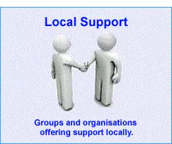 Link to loca goups and oganisations that provided support.